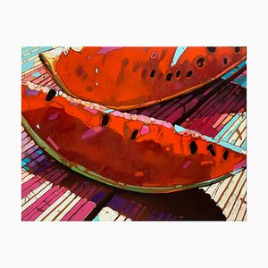 Rafal Gadowski, Watermelon 05, 2014, Oil on Canvas