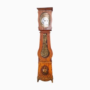 French Morbier Pendulum Clock, Late 19th Century