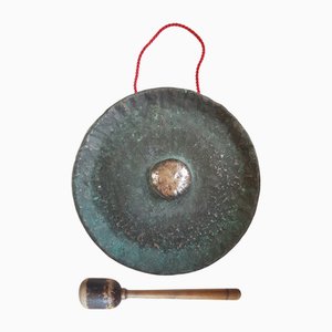 Gehämmerter Indonesischer Gong, 2er Set