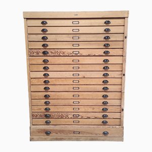 Vintage Reiss Architects Cabinets A0 Format, Berlin, Set of 5