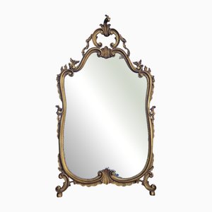 Mirror with Gilded Wooden Frame, Venice, 1940s