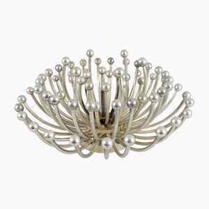 Mid-Century Ceiling Lamp Model Pistillo by Valenti Luce for Studio Tetrarch, Italy, 1970s