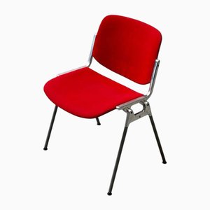 Stacking Chairs in Red from Castelli / Anonima Castelli, 1995s