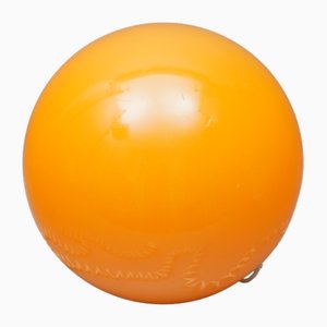 Lámpara de pie vintage en naranja de Guzzini Era, años 70