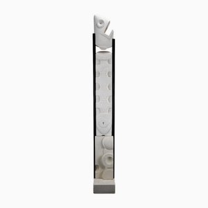 Alberto Cabiddu, Trova Tempo Modernist Totem, 1997, Pietra di Vicenza