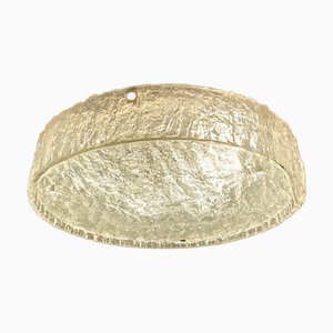 Large Ice Glass Ceiling Lamp from Kaiser Leuchten