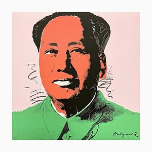 Después de Andy Warhol, Mao Zedong Red, años 80, Impresión