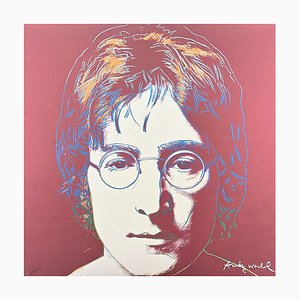 After Andy Warhol, John Lennon Red-Brown, 1980s, Print