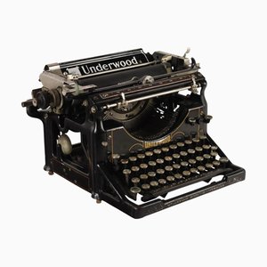 Machine à Écrire Noire de Underwood