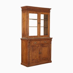Oak Display Credenza, France, Early 20th Century