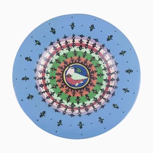 Large Papier-Mache Wall Decor by Bjørn Wiinblad for Illums Bolighus, Denmark, 1960s