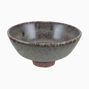 Stoneware Bowl on a Base by Nils Thorsson for Royal Copenhagen
