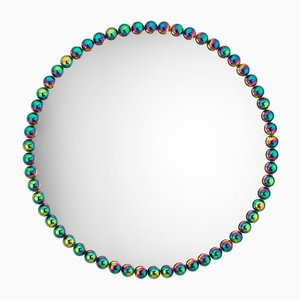 Gioiello Large Round Wall Mirror by Nika Zupanc