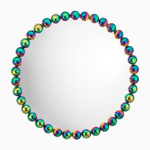 Gioiello Small Round Wall Mirror by Nika Zupanc