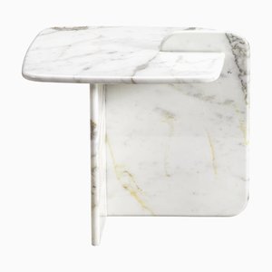 Cards Marble Nightstand by Lorenza Bozzoli