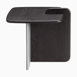 Cards Wood & Metal Nightstand by Lorenza Bozzoli