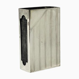 Grand Porte-Boîtes d'Allumettes en Argent, Pays-Bas, 1924