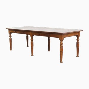 Large English Dining Table in Oak
