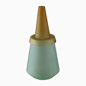 Lampe de Bureau en Verre Sablé Coloré de iTre, Italie, 1990s