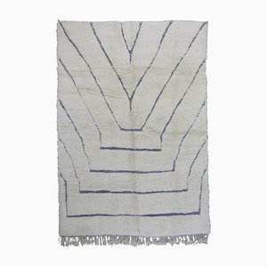 Striped Wool Berber Rug