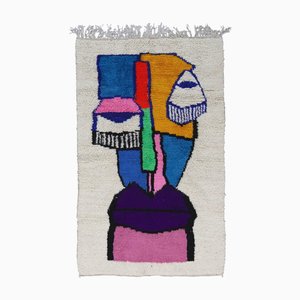 Berber Geknüpfter Wollteppich