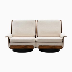 Sofá Viborg de tela beige