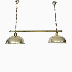 Very Large Vintage Pendant Light in Brass, 1960s