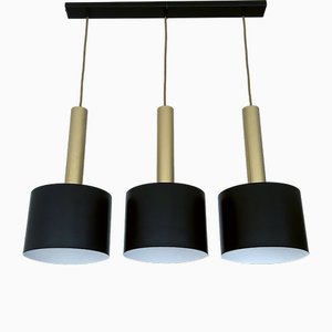 Large Vintage Danish Pendant Lamp, 1970s