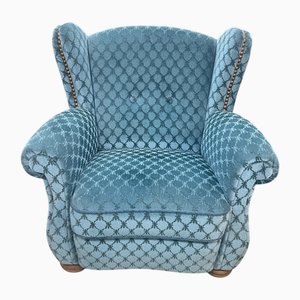Mid-Century Wingback Chair on Castors from Schlingmann Wertmöbel, 1960s