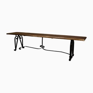 Banc Fabriqué à la Main en Cuivre, 1920s