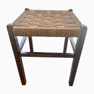 Hocker aus Buchenholz & Seidenpapier von Erich Dieckmann, Deutschland, 1920er