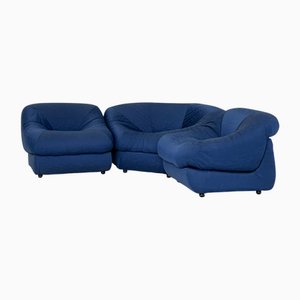Set modulare Space Age blu di Airborne, set di 3