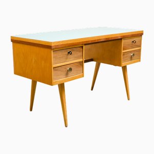 Vintage Desk in Beech from Ekawerk, 1950s