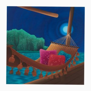 Marta Rynkiewicz, Where the Stars Sleep, 2025, Acrylics on Canvas