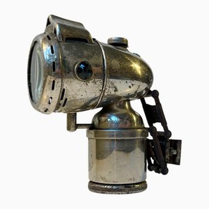 Bullet Carbide Bicycle Lamp from Nirona, 1930s