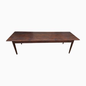 Large Farmhouse Table in Fir, 1800s