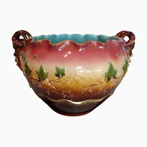 Milieu de Table Art Nouveau en Majolique, 1920s