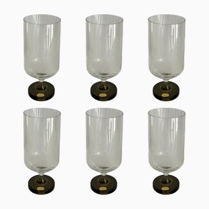 Verre à Bière en Pied Variation par Tapio Wirkkala pour Rosenthal, 1970s, Set de 6