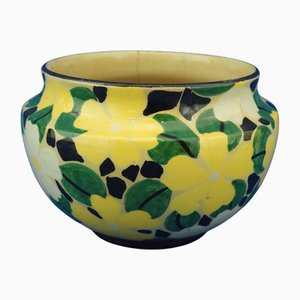 Vintage Italian Ceramic Vase by Manlio Trucco, 1930s