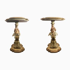 Small Console Tables, Set of 2