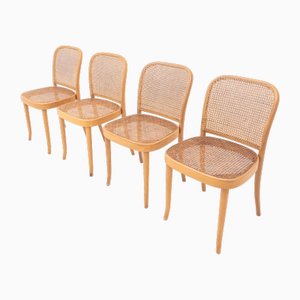Chairs in Bentwood and Vienna Straw from Sautto & Liberale, Set of 4