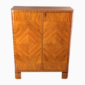 Art Deco Cabinet with Walnut Veneer for Up Závody, 1930s