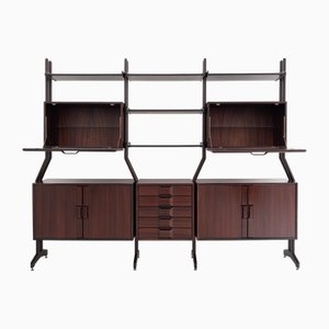 Modulares Vintage Bücherregal aus Palisander, 1960er
