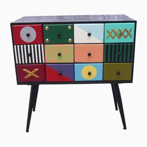 Small Chest of Drawers with 12 Mini Drawers