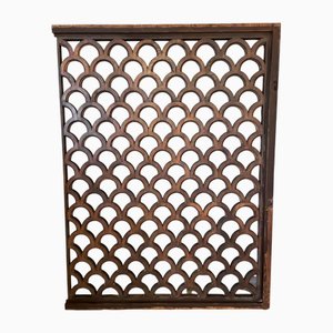 Art Deco Walnut Screen, 1930