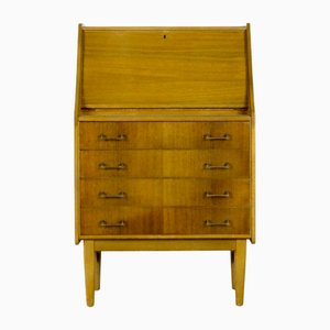 Mid-Century Modern Danish Teak Secretary, 1960s
