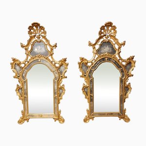 Large Venetian Mirrors, 1850, Set of 2