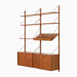 Mid-Century Scandinavian Teak Shelving Unit Kaukas, Finland, 1950s