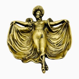 Vide-poche Art Nouveau en Bronze