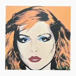 Después de Andy Warhol, Debbie Harry Orange, años 80, Impresión